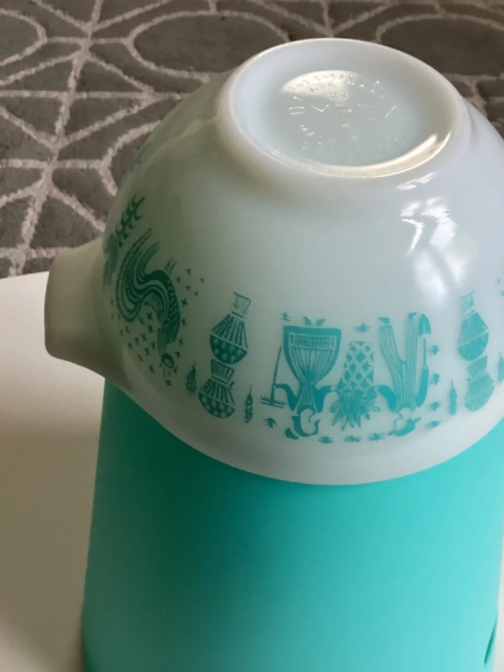 Pyrex Butterprint Amish 441 1 1/2 quart bowl